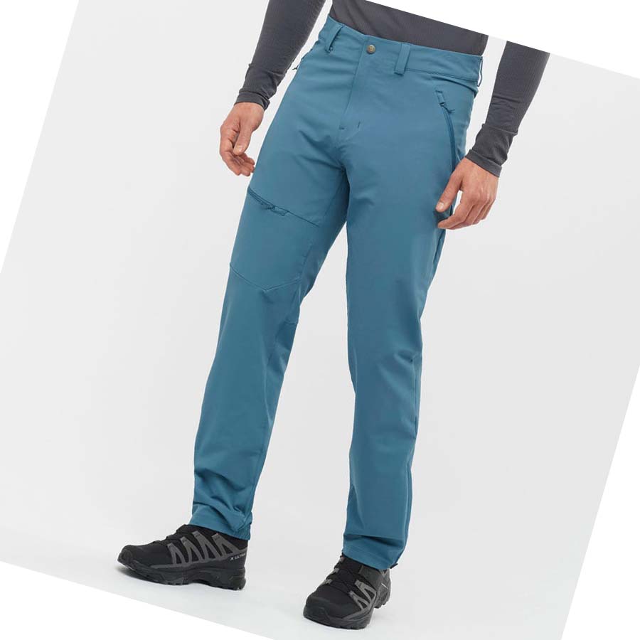 Pantalones Salomon OUTPEAK WARM Hombre Azules | MX 3183PJJ